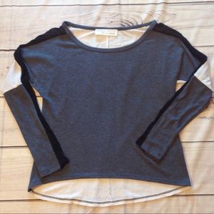 Sweater Shirt Color Block